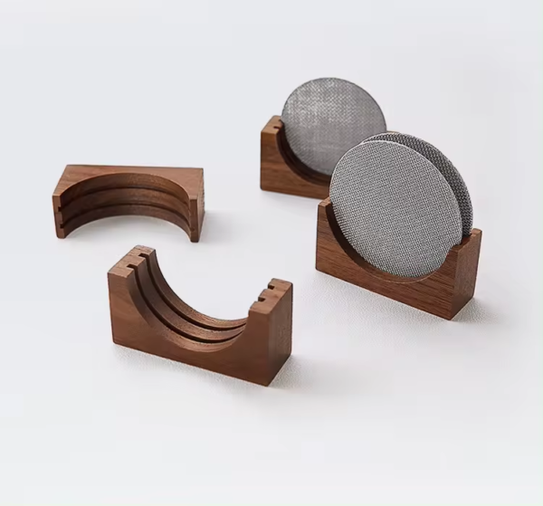 Wooden Puck Filter Holder (53.5mm) - Image 3